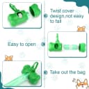 50 Pack Dog Poop Bag Holders for Leashes — Classic