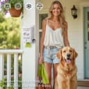 Outdoor Dog Poop Bag Dispenser Wall Mountable