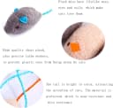 Cat Toy Interactive Toy Plush Mouse Shaped Toy — (3 Pack)