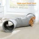 Cat Tunnel S Shape Cat Tunnels for Large and Indoor Cats 51”Long