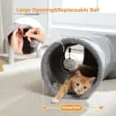 Cat Tunnel S Shape Cat Tunnels for Large and Indoor Cats 51”Long