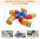 Cat Tunnel for Indoor Cats — Large Collapsible Cat Tube Toys
