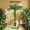 46" Extra Tall Cat Scratching Post for Large Cats — Sisal Rope