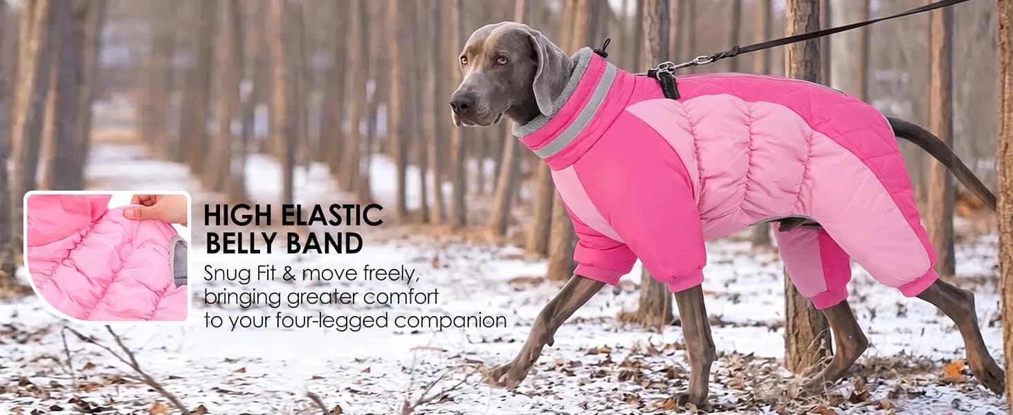 Full Body Dog Coat Warm Fleece Dog Winter Jacket for Small Dogs S — product details