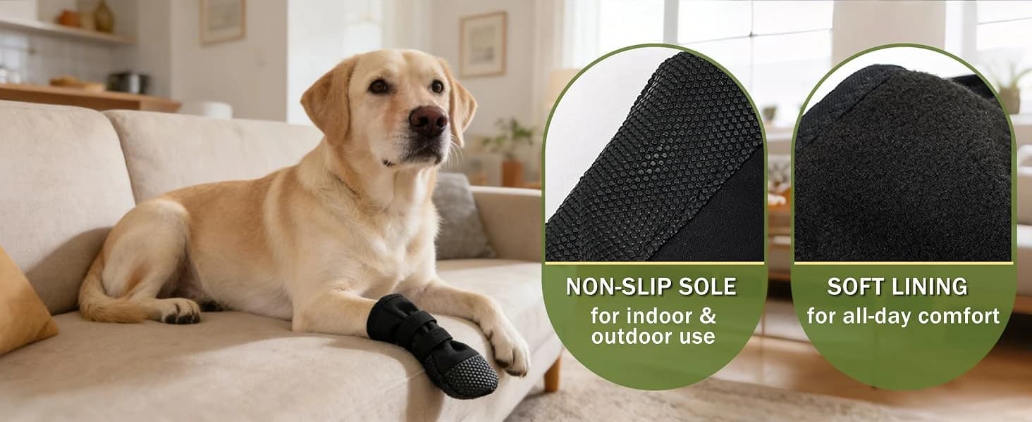 Dog Recovery Boot Wound Injured Paws Protector Dog Shoes — 2PCS — product details