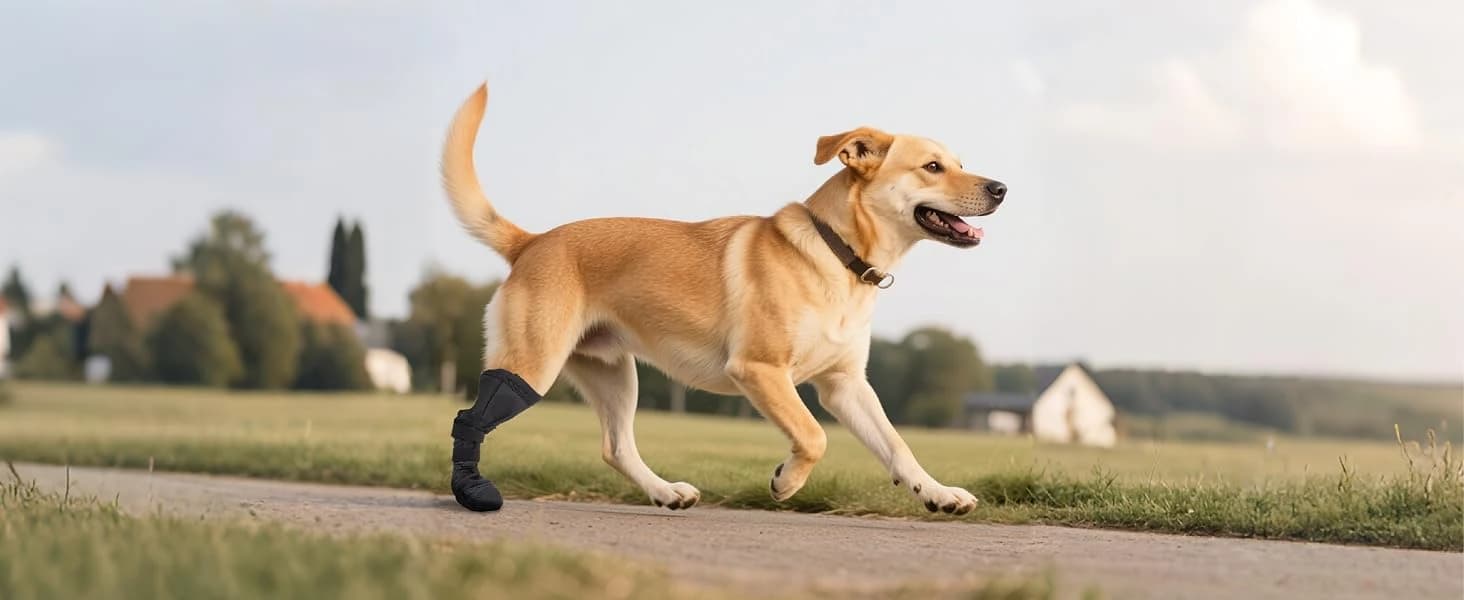 Dog Recovery Boot Wound Injured Paws Protector Dog Shoes — 2PCS — product details