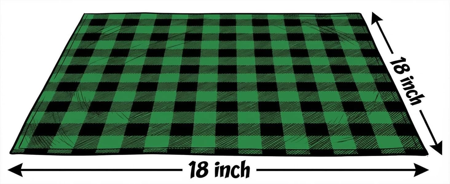 Cotton Linen Dog Bandana 1 Pack — Brown Khaki Gingham Dog Scarf — product details
