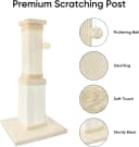 Cat Scratching Post for Indoor Cats — 32Inch Sisal Cat Scratcher