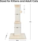 Cat Scratching Post for Indoor Cats — 32Inch Sisal Cat Scratcher