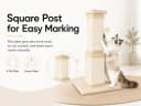 Cat Scratching Post for Indoor Cats — 32Inch Sisal Cat Scratcher