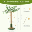Tall Cat Scratching Post 51 Inch — Sisal Rope Cat Scratcher Tree