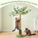 Tall Cat Scratching Post 51 Inch — Sisal Rope Cat Scratcher Tree