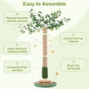 Tall Cat Scratching Post 51 Inch — Sisal Rope Cat Scratcher Tree