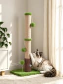 Funny Cat Scratching Posts Sturdy Scratcher Posts — 33''