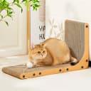 23.6 in L-Shaped Cardboard Cat Scratcher — 2-Pack for Indoor Cat