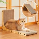 23.6 in L-Shaped Cardboard Cat Scratcher — 2-Pack for Indoor Cat