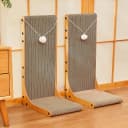 23.6 in L-Shaped Cardboard Cat Scratcher — 2-Pack for Indoor Cat