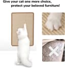 Cat Scratcher Mat — 23.6 X 15.7 Inch Natural Sisal Cat Scratch Mat
