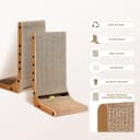 Cardboard Cat Scratcher for Indoor Cats — 26.8 Inch