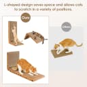 Cardboard Cat Scratcher for Indoor Cats — 26.8 Inch