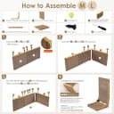 Cardboard Cat Scratcher for Indoor Cats — 26.8 Inch