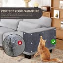 78.7"x15.8" Self-Adhesive Cat Scratch Mat — Cat Scratch Furniture Protector