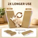 Cat Scratching Board 2-Pack — Reversible Cat Scratcher Pad