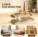 Cat Scratching Board 2-Pack — Reversible Cat Scratcher Pad