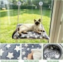 Cat Window Perch — Foldable Cat Hammock with Suction Cups