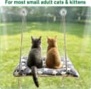 Cat Window Perch — Foldable Cat Hammock with Suction Cups