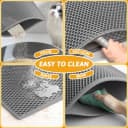 Litter Box Mat — Double-Layer Urineproof Design