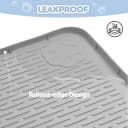 Silicone Cat Litter Mat for Litter Box 40”x28” Large Cat Mat