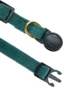 2 Pack Soft Corduroy Cat Collars with Bow Tie and Bell Adjustable Breakaway Kitten Bowtie Collar for Girl Boy Cats