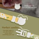 2 Pack Cotton Breakaway Cat Collar with Bell Yellow&Green Flowers Pendant Cute Kitten Cat Collar Suited to