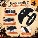 Cat Harness and Leash with Bat Wings Escape Proof Adjustable