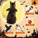 Cat Harness and Leash with Bat Wings Escape Proof Adjustable