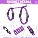 2 Pack Cat Harness and Leash with Collar Set