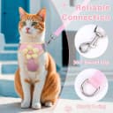 Cat Harness and Leash Set — Escape Proof Soft Vest Walk Pink XS