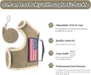 Cat Harness and Leash Set for Walking Escape Proof — Khaki