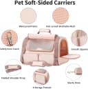Cat Carrier — Airline Approved Dog Carrier with Rollable Cover