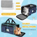 Large Cat Carrier — Soft Sided Travel Pet Carrier Airline Approved