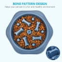 Slow Feeder Dog Bowl — Anti-Chocking Slower Feeding Pet Puzzle Bowls