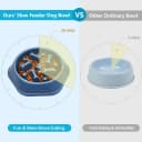 Slow Feeder Dog Bowl — Anti-Chocking Slower Feeding Pet Puzzle Bowls