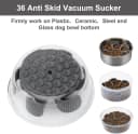 Dog Slow Feeder Bowls — Silicone Spiral Pet Food Feeder Insert to Slow Eating