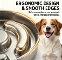 Slow Feeder Dog Bowl Stainless Steel — Metal Non-Slip Dog Food Bowls