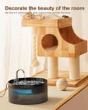 Cat Water Fountain: 108oz/3.2L Cat Fountain Super Silent Pet Drinking Dispenser - Water Fountains for Kitty