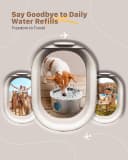 Dog Water Fountain for Large Dogs: 7L/236oz/1.8G Dog Fountain