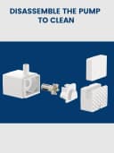 Cat Water Fountain Filters Replacement and Sponges (3 Filters+3 Sponges)