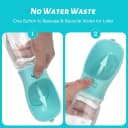 Dog Water Bottle, Leak Proof Portable Puppy Water Dispenser with Drinking Feeder for Pets Outdoor Walking
