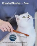 Dematting Comb for Dogs and Cats — Mat Remover and Deshedding Grooming Tool